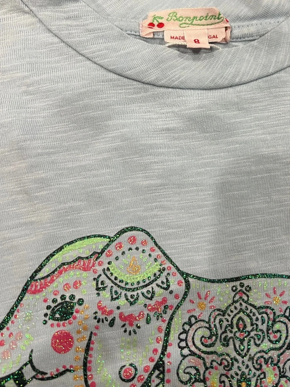 Bonpoint Girls Short-Sleeved Tee Size 8